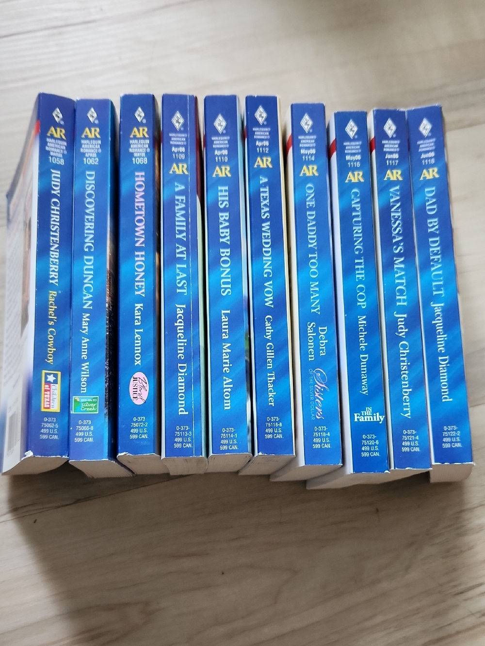 Harlequin American Romance Paperback Books Lot Of 10